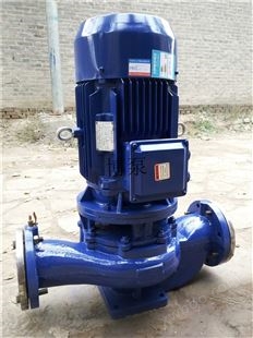 博泵ISG25-160型离心管道泵厂家立式清水泵 消防增压泵