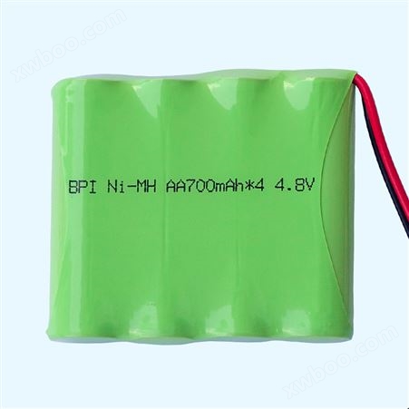 镍镉遥控车电池,49AA700mAh*4 4.8V电池组,5号充电电池,安全,循环寿命长,低内阻