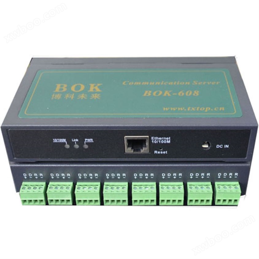 八路RS485端子式串口服务器