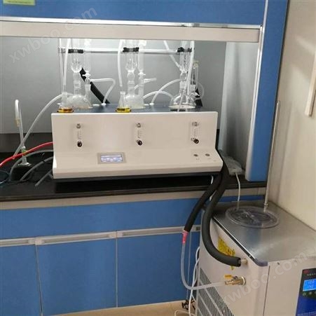 四工位二氧化liu测定装置 外置制冷二氧化liu残留量检测仪GY-RYHL-4 二氧化硫检测仪