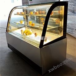 弧形蛋糕柜水果饮料冷藏展示柜西点甜品保鲜柜