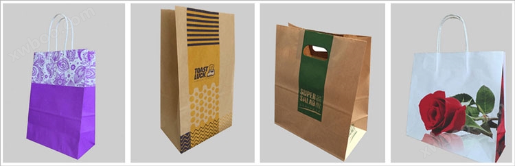 LSB Paper Bag Making Machine Sample bag