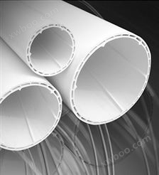 PVC-U螺旋消音、中空双壁螺旋排水管材及管件
