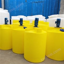 陕西储罐厂家 1吨水肥一体化施肥罐  塑料搅拌桶 品质保障