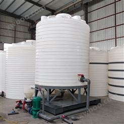 咸阳10吨复配搅拌罐 一次成型塑料搅拌桶 厂家生产批发