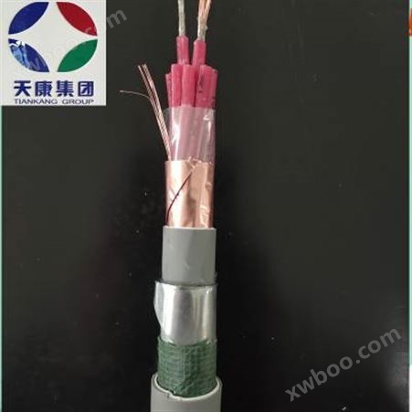 天康供应KFGRP 8*0.75氟塑料绝缘硅橡胶护套带屏蔽特种电缆