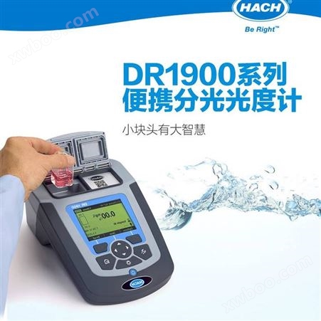 美国哈希HACH DR1900 便携式分光光度计（DR1900-05K）