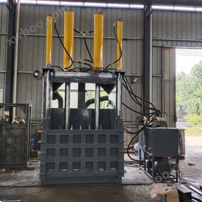 yl-60吨废品垃圾打包机 金属废料压缩机 易拉罐油漆桶压块机