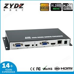 H.265 HDMI+VGA 双接口高清编码器