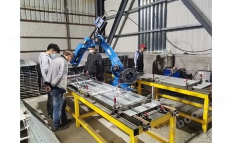 铝模板焊接机器人工作站
