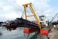 大型全液压操纵拼装式绞吸式挖泥船清淤船