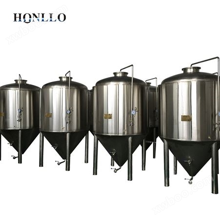 山东豪鲁豪华1000L鲜啤酿造设备厂家 啤酒设备