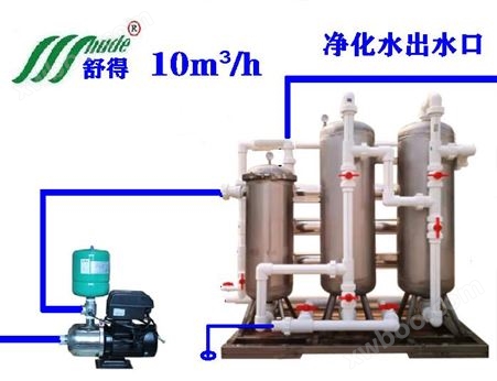 SD-UF-C10供应全国豆芽菜生产井水河水专用大型净水机