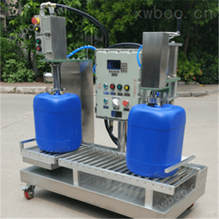 25L桶药水灌装机 上海广志200L桶液体罐装机