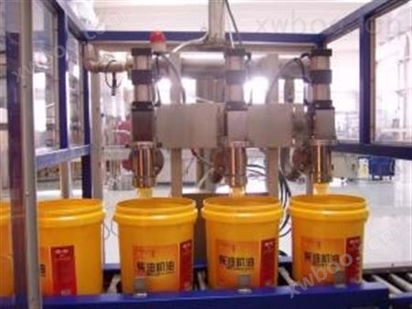 20升化工液体灌装生产线自动灌装机