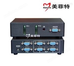 M5600-V24|二进四出VGA视频分配切换器