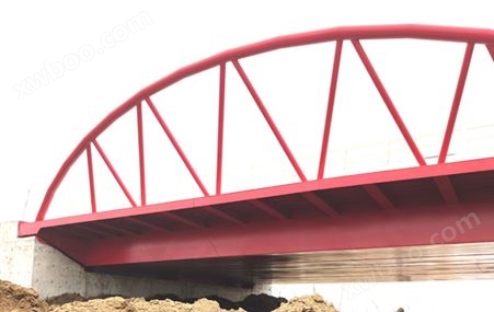 云南大理钢结构桥梁施工321型装配式钢桥
